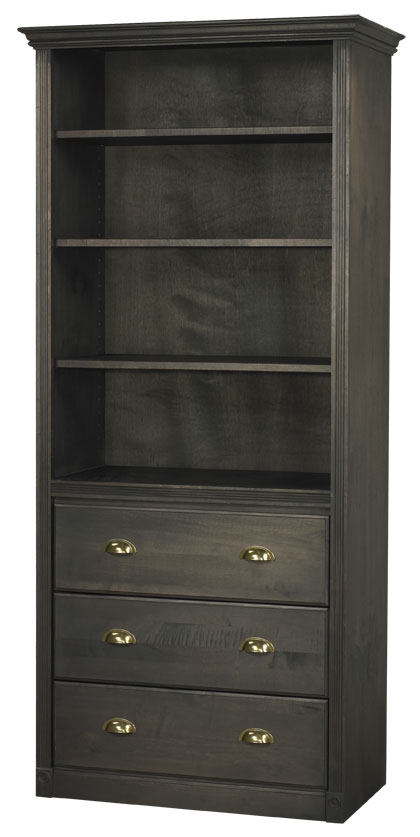 Arthur Brown Bookcase with Lower Drawers