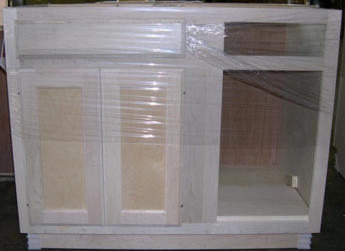 Base blind cabinet
