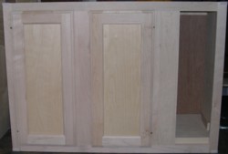 base cabinet with blind on right