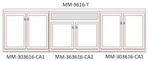 Wall unit diagram